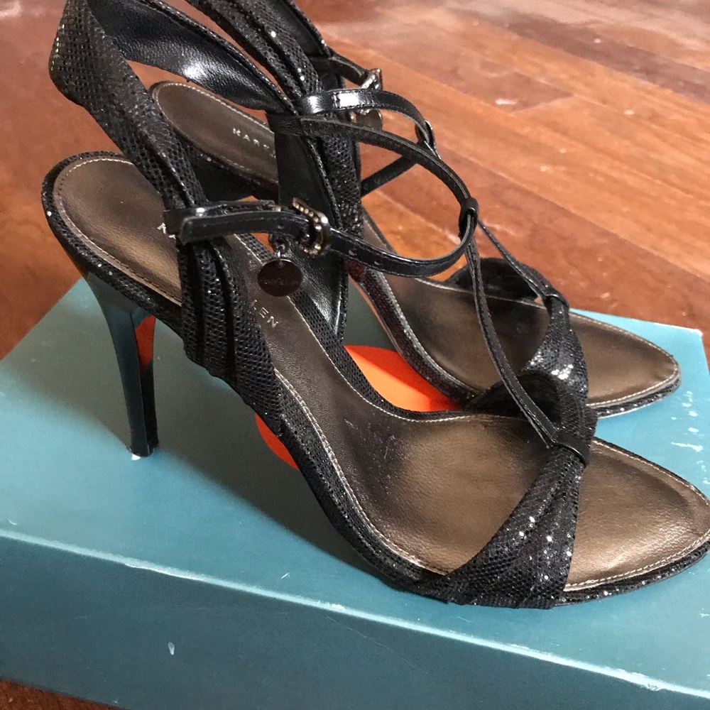 Karen Millen strappy evening shoes